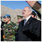 Prezident SR navtvil slovenskch vojakov v misii UNDOF na Golanskch vinch - 18.12.2007 [nov okno]