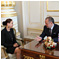 Prezident Andrej Kiska sa stretol s predsednkou stavnho sdu SR
