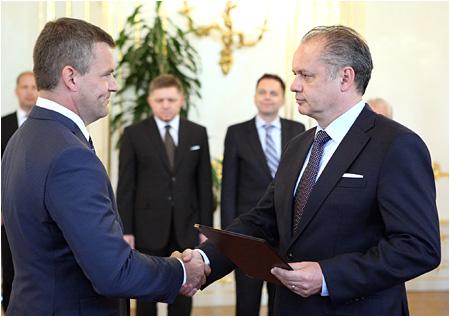 Prezident Kiska vymenoval ministrov Pavlisa a Pellegriniho