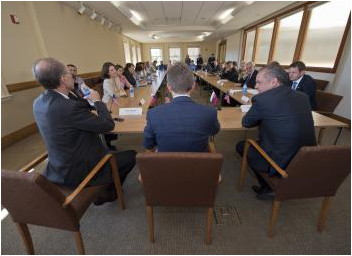 Andrej Kiska rokoval s predstavitemi Stanfordskej univerzity