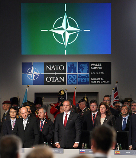 Prezident Kiska na summite NATO v Cardiffe