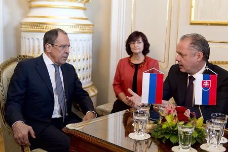 Vyhlsenie prezidenta po stretnut s ruskm ministrom Lavrovom