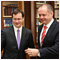 Prezident SR Andrej Kiska sa stretol s ministrom kolstva Jurajom Draxlerom