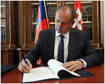 Prezident SR Andrej Kiska podpsal zkony