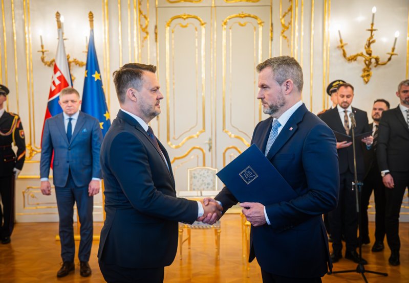 Prezident SR vymenoval S. Migaľa za ministra 
