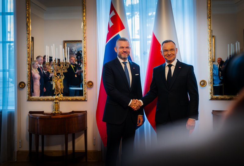 Prezident navštívil Poľsko