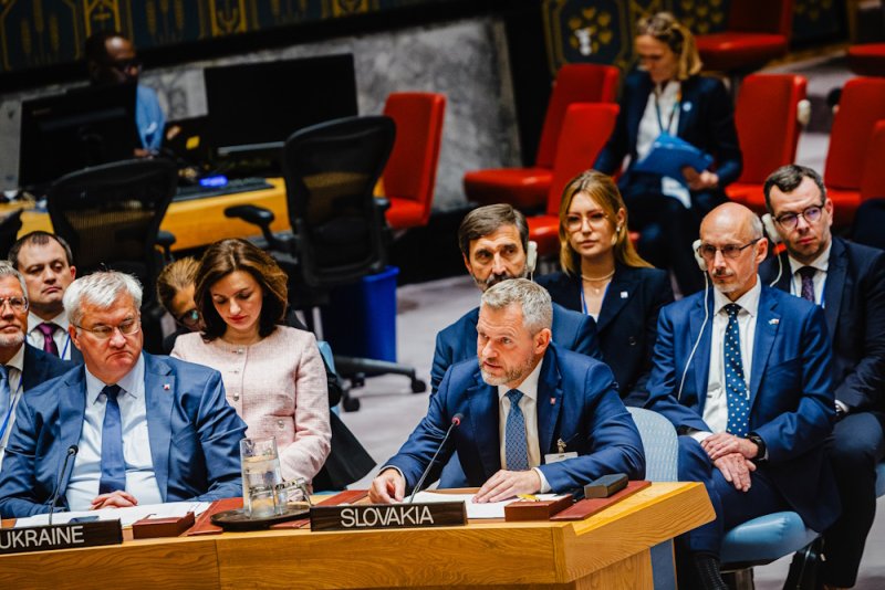 Prezident SR Peter Pellegrini vystúpil na Bezpečnostnej rade OSN k Ukrajine