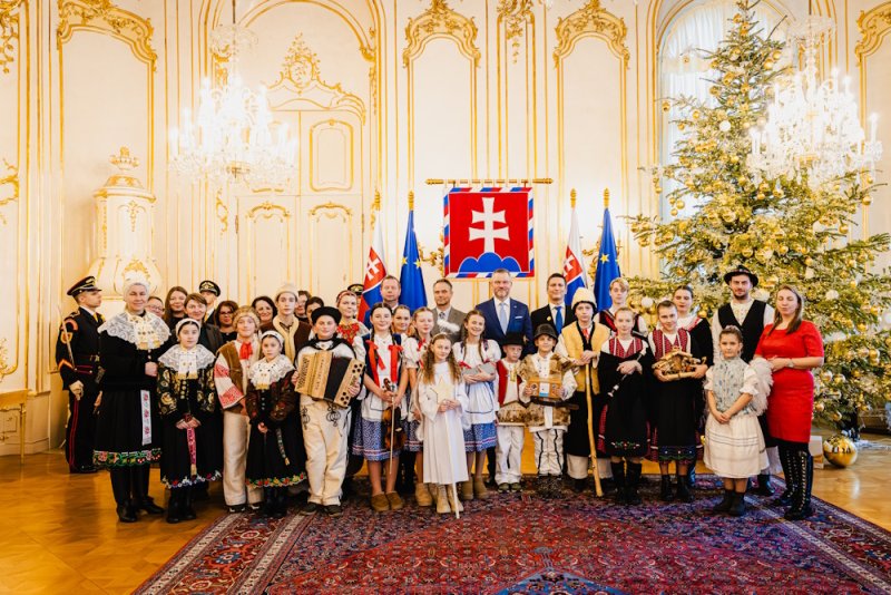 Prezident SR prijal koledníkov Dobrej noviny 