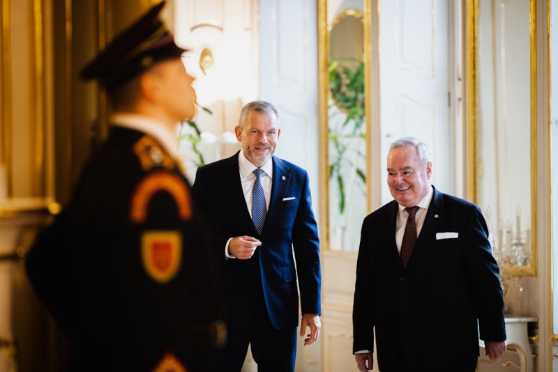 Prezident SR si prevzal vyznamenanie od Maltézskeho rádu