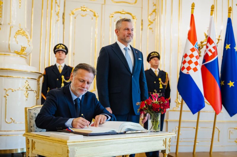 Prezident SR prijal predsedu chorvátskeho parlamentu Gordana Jandrokovića