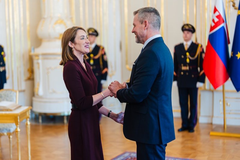 Prezident SR prijal predsedníčku Európskeho parlamentu: Európa musí občanom prinášať konkrétne výsledky