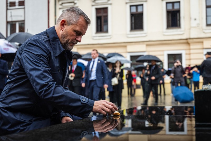 Prezident SR Peter Pellegrini si uctil obete holokaustu a rasového násilia