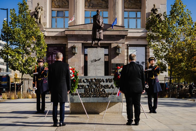 Prezident SR: Odkaz zakladateľov Československa nás aj dnes zaväzuje k jednote a spolupráci