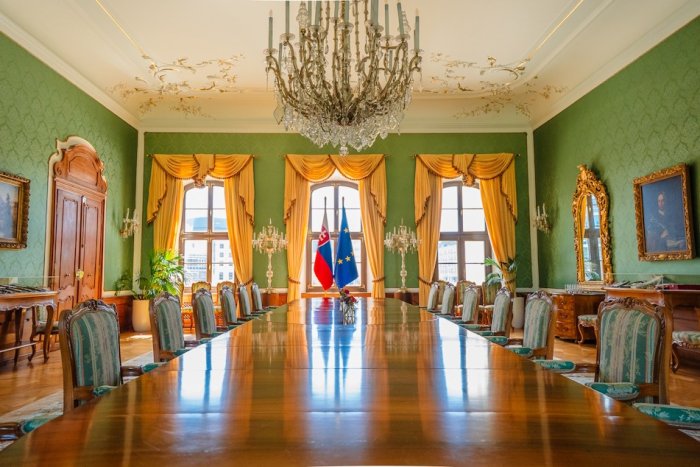 Zelený salón
