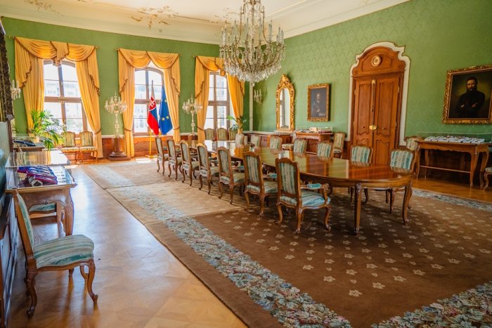 Zelený salón