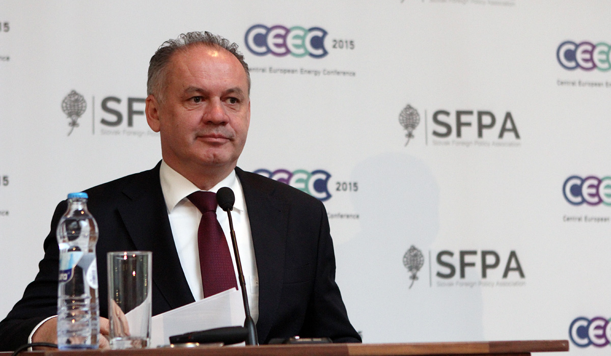 Andrej Kiska: Projekt Energetickej únie si zaslúži podporu