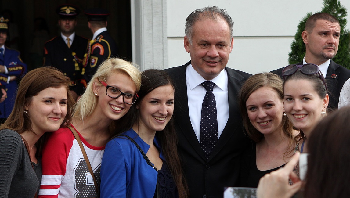Prezident po dni otvorených dverí: Veľké ďakujem, rád som vás videl