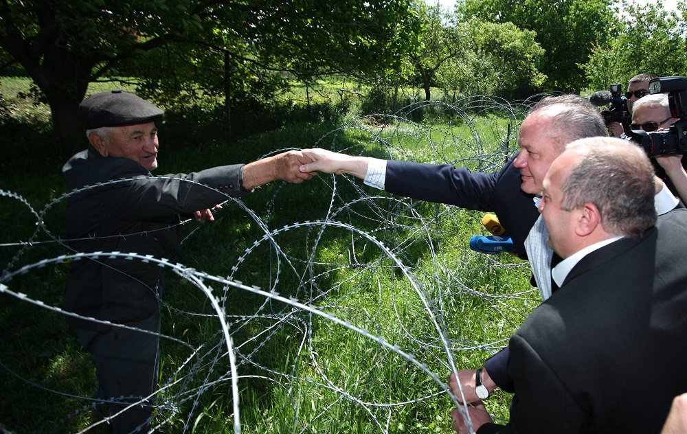 Prezident Kiska: Ruské zabratie Južného Osetska je agresiou