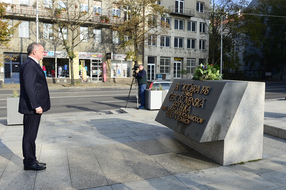 Andrej Kiska pripomenul význam Československej republiky