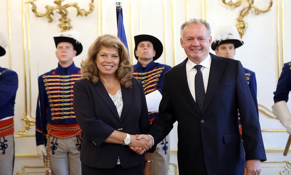 President Kiska meets with Bulgaria's Vice President