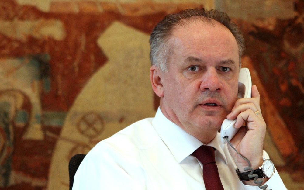 Prezident sa zastal divadelného súboru z Brezna