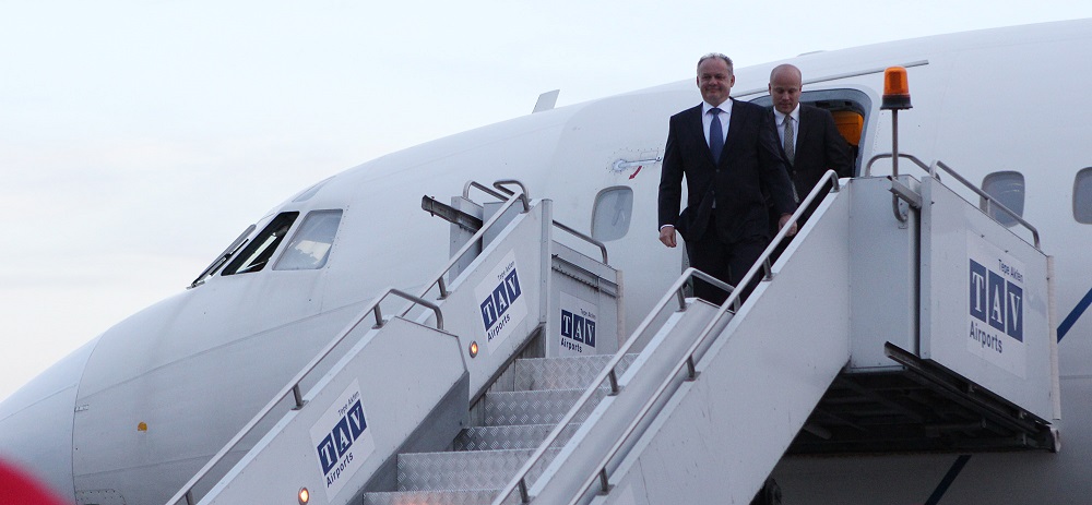 Prezident odcestoval na oficiálnu návštevu Gruzínska