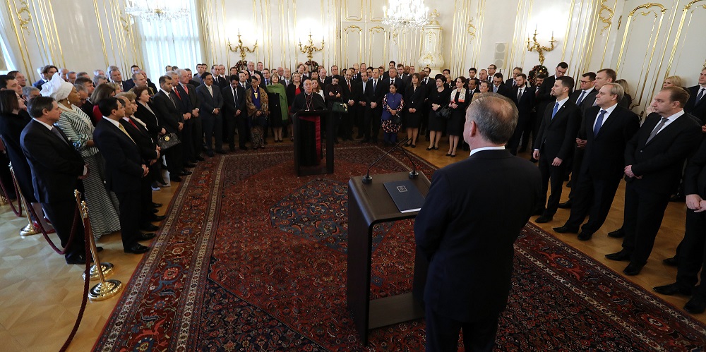 Prezident prijal vedúcich diplomatických misií: Naša zahraničná politika je jasná