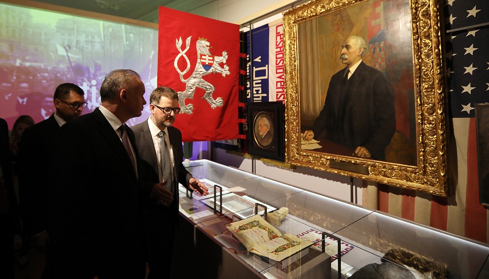 Prezident sa zúčastnil na otvorení Slovensko-českej výstavy