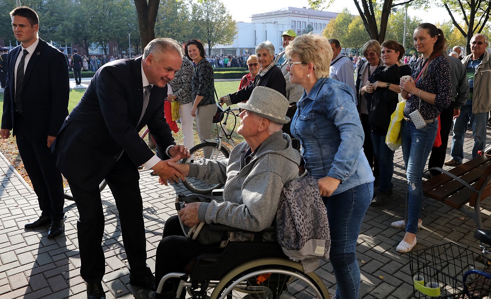 Andrej Kiska navštívil Ponitrie