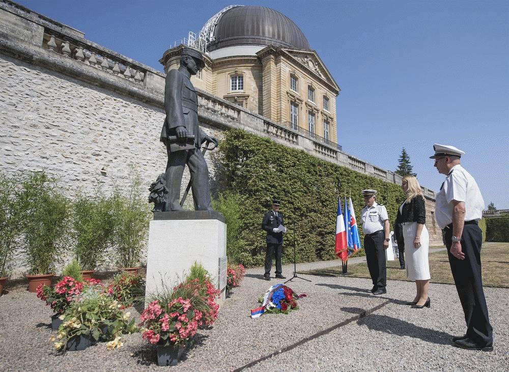 Prezidentka položila veniec pri pamätníku M. R. Štefánika vo Francúzsku