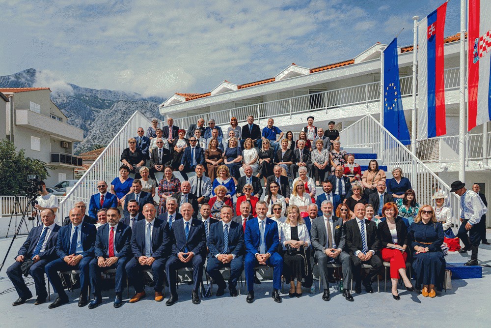 ​Prezident SR: Slovensk&eacute; centrum v Orebići je mostom medzi n&aacute;rodmi aj gener&aacute;ciami