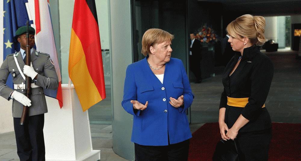 President Čaputová sees shared political values after high-level meetings in Germany