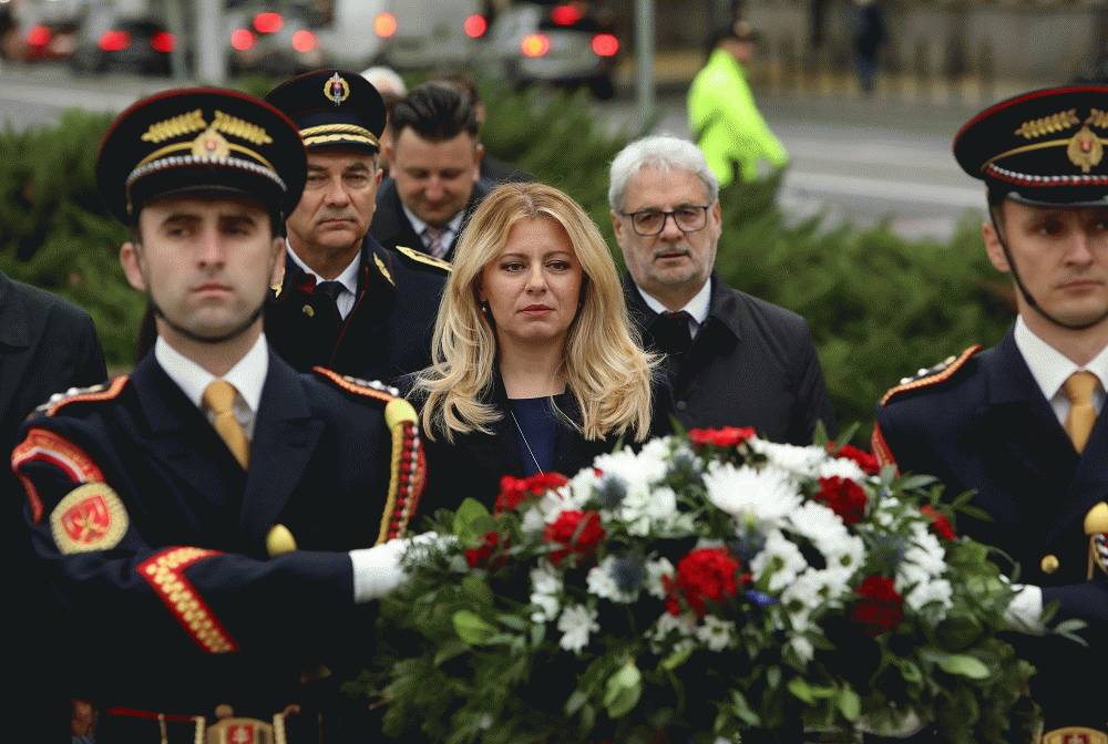 Prezidentka si uctila výročie vzniku Československej republiky