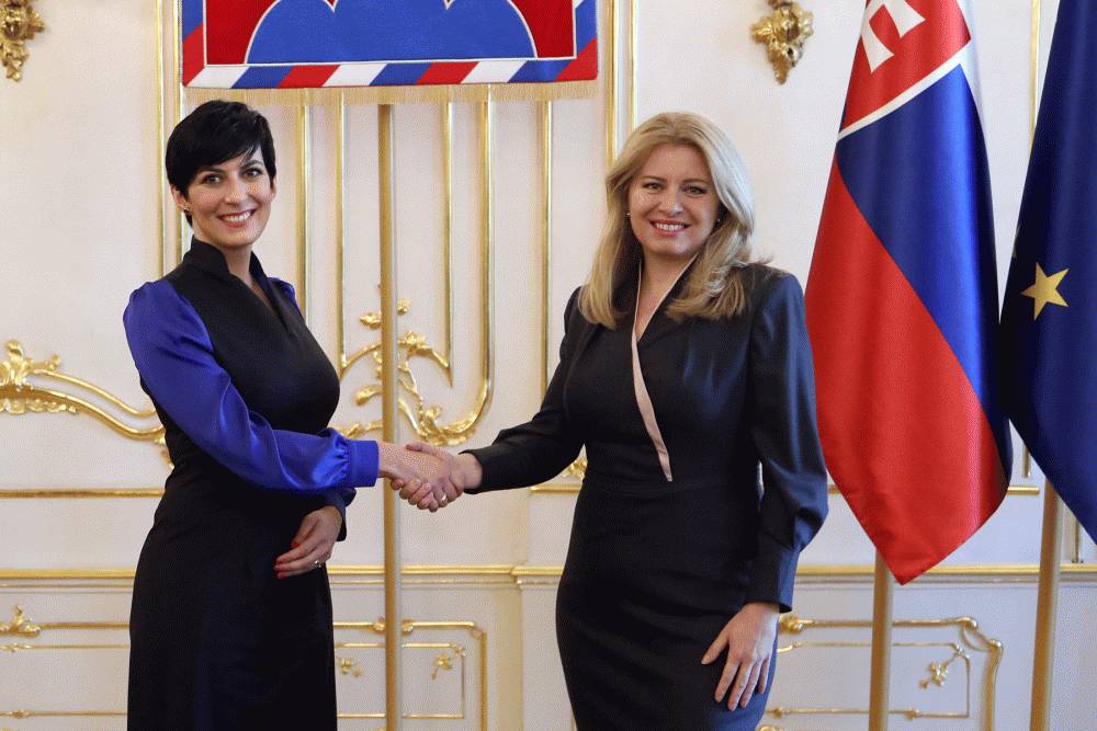 Prezidentka prijala predsedníčku českej poslaneckej snemovne