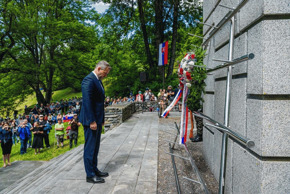 Prezident SR: Fašista bol a je vždy fašista a vojak Červenej armády bol a je vždy vojak Červenej armády
