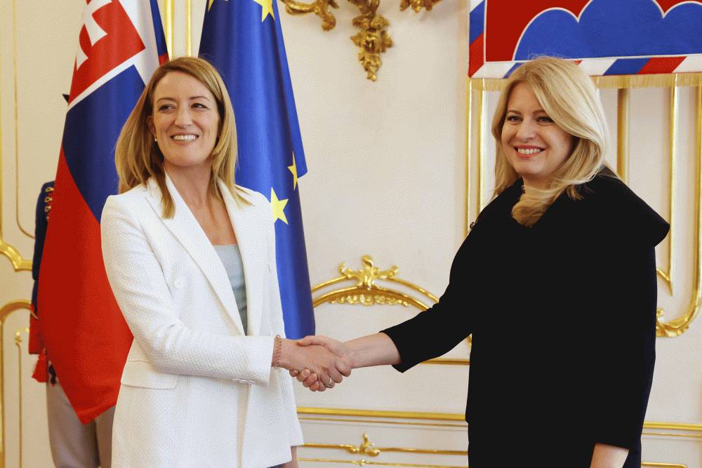 Prezidentka privítala predsedníčku Európskeho parlamentu R. Metsolovú