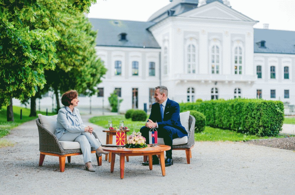  Prezident SR: Slovensko podporuje eur&oacute;psku perspekt&iacute;vu Severn&eacute;ho Maced&oacute;nska ako priateľ, partner aj ako spojenec