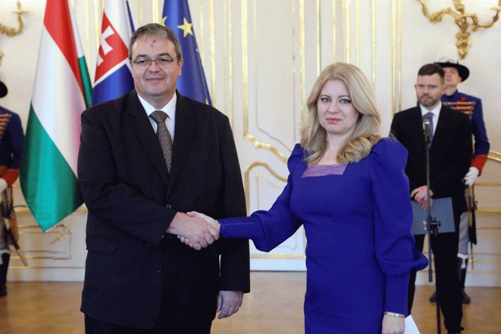 Noví veľvyslanci Maďarska a Grécka odovzdali poverovacie listiny 