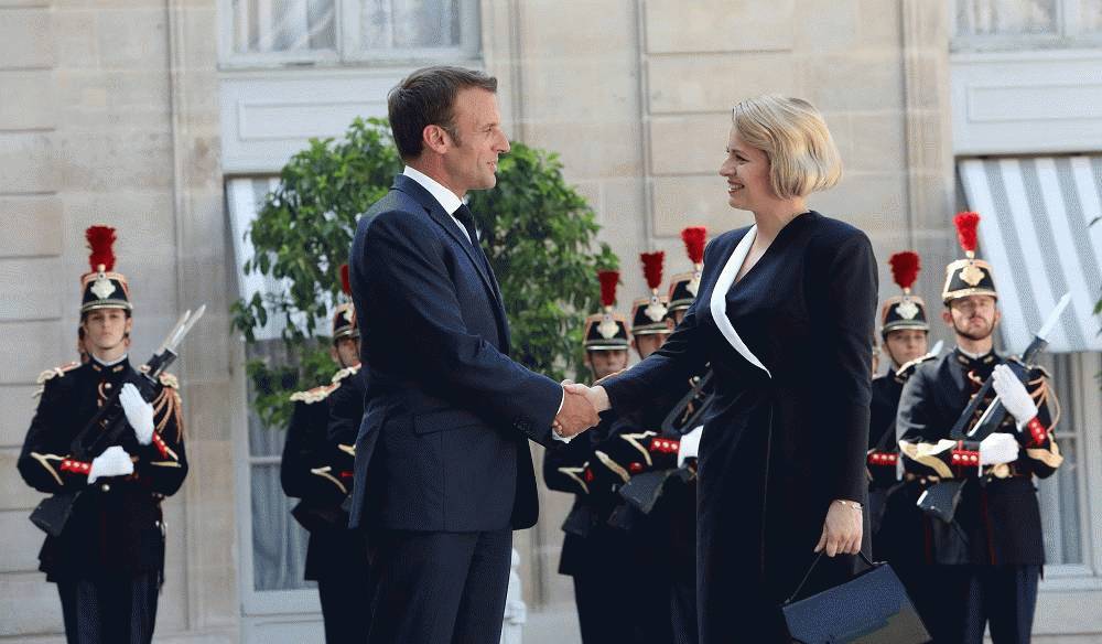 Macron on the President: A symbol of a united Europe
