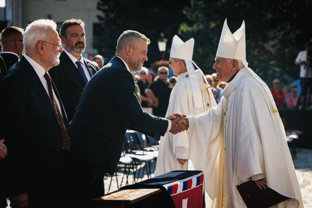 Prezident SR si v Nitre uctil odkaz sv&auml;t&yacute;ch Cyrila a Metoda