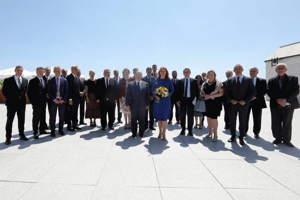 President Meets Ambassadors of EU Countries