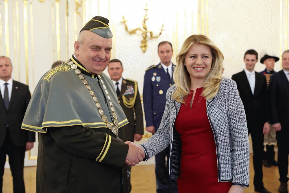Prezidentka vymenovala rektora Akadémie ozbrojených síl 