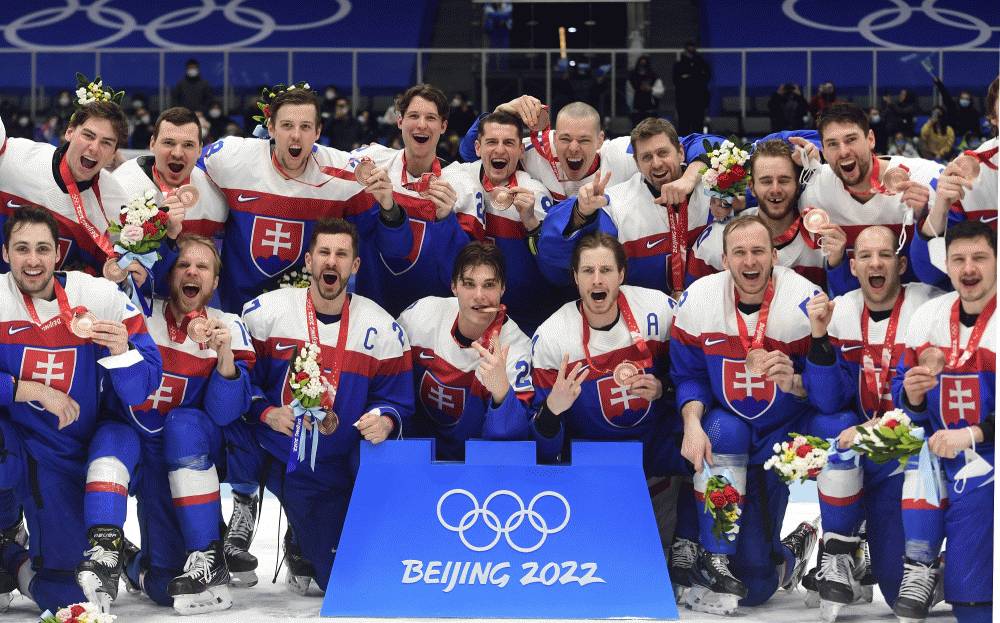 President congratulates ice hockey players on winning Olympic medals