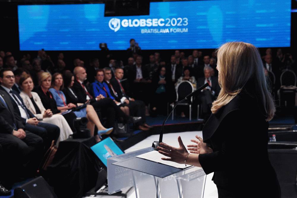 Prezidentka otvorila konferenciu GLOBSEC