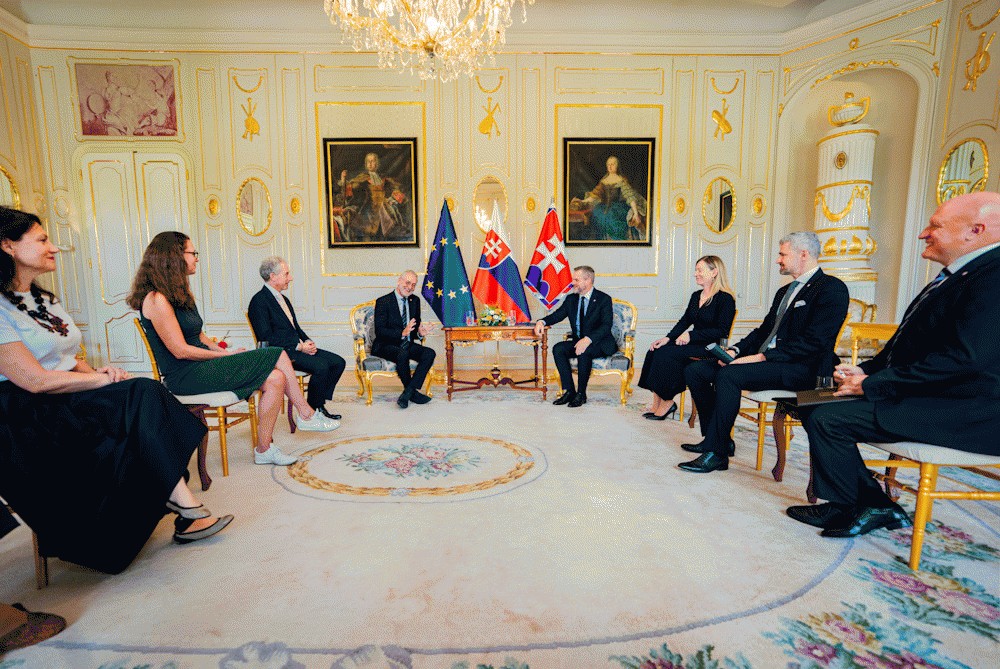Prezident SR prijal delegáciu z holandského Centra princeznej Máximy