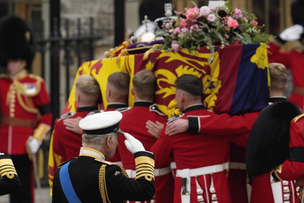 President attends funeral of Queen Elizabeth II