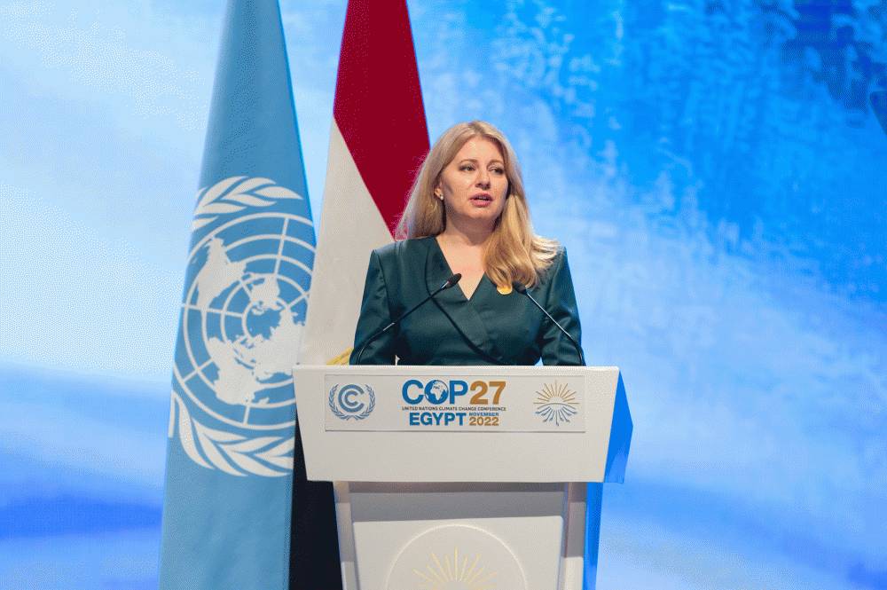 Prezidentka na klimatickej konferencii OSN: Je čas konať