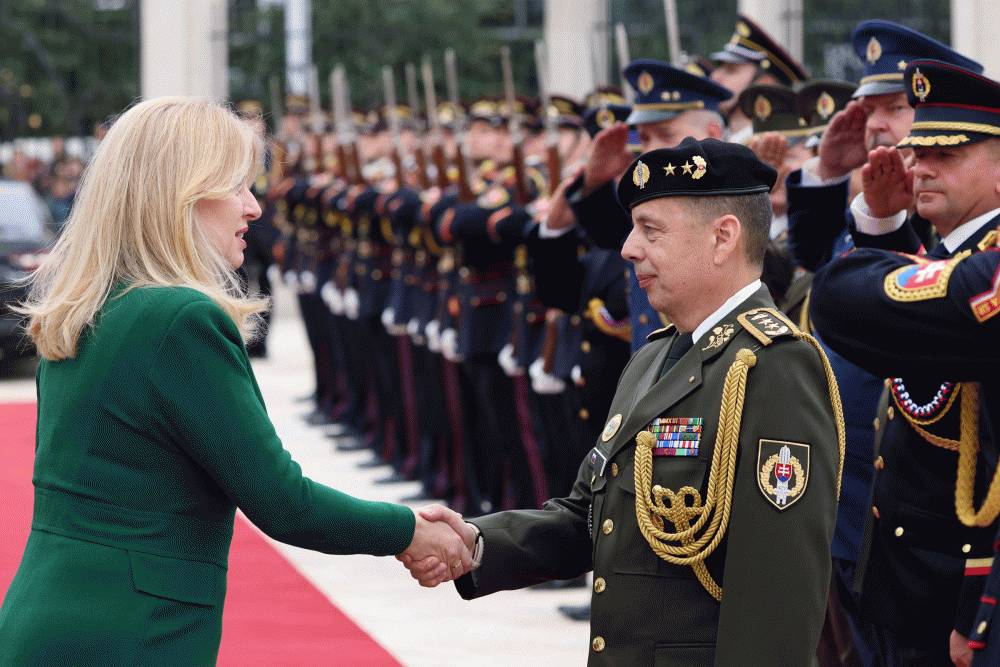 Prezidentka sa poďakovala generálovi Ivanovi Pachovi za službu vlasti 