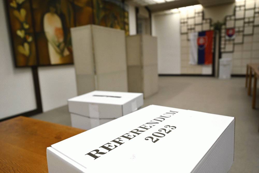 Prezidentka rešpektuje výsledky referenda 