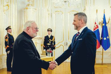Prezident SR prijal vatik&aacute;nskeho sekret&aacute;ra Paula R. Gallaghera